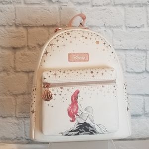 Disney Loungefly Little Mermaid Mini Backpack New